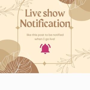 Live Show Notification! #ThriftedbyBrittany